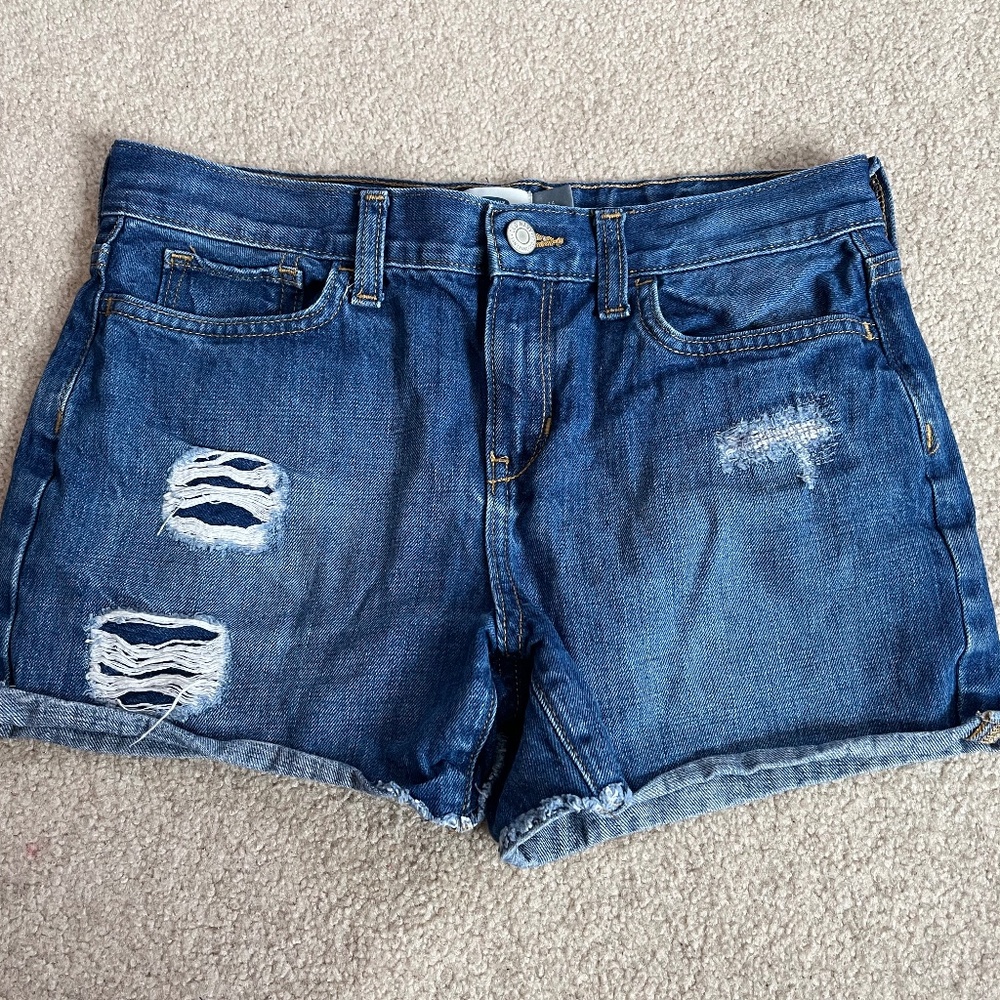 Girls Old Navy Ripped Jeans Shorts